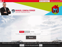 Tablet Screenshot of manuelconesa.com